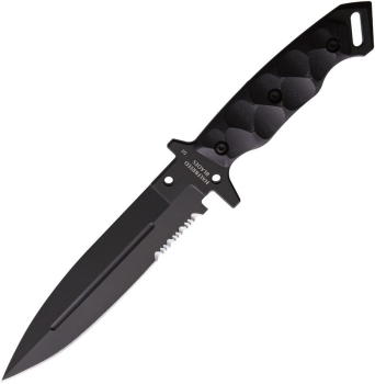 Halfbreed Blades MIK-01PS Medium Infantry Knife Black