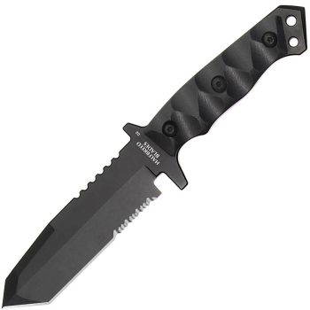 Halfbreed Blades MIK-02 Medium Infantry Knife Black