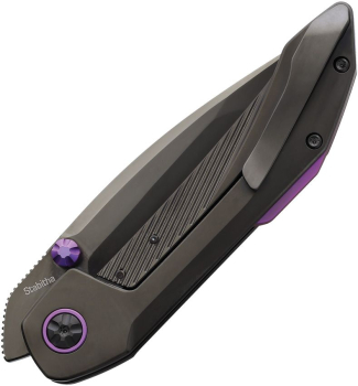 Ketuo Knives Stabitha, Ketuo Stabitha Black, M390 Framelock, Titan Flipper DLC, Taktisches EDC Messer, Ketuo Knives Deutschland, Com2you-biwak, Böhler M390, Blackout Taschenmesser