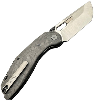 Ketuo Yakuza Linerlock CF BLK/STW CPM154CM