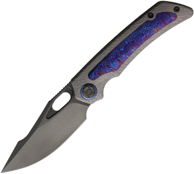 Kunwu Knives Jericho Framelock Timascus
