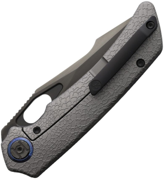 Kunwu Knives Jericho Framelock Timascus