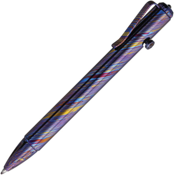 Kunwu Knives Bolt Action Pen Timascus