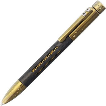 Lionsteel Nyala Pen Carbon Fiber Gold