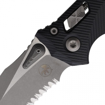Microtech Knives Amphibian S/E Ram-Lok Apoc Black G10