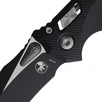 Microtech Knives Amphibian S/E Ram-Lok All Black Alu glatt