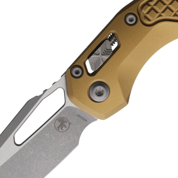 Microtech Knives MSI Ram-Lok Apoc Tan Alu Pattern