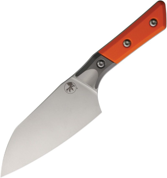 Microtech Santoku, Microtech Küchenmesser, Böhler M390MK, Ember G10, Titan Bolster Messer, Premium Santoku, Com2you-biwak, Kydex mit Filzeinlage, High End Kochmesser, Tactical Kitchen