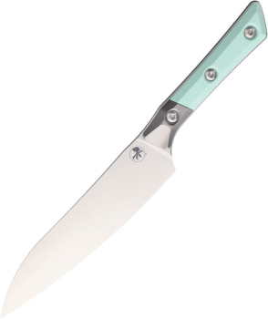 Microtech Utility Knife, Microtech Küchenmesser, M390MK Messer, Outdoor Kochmesser, Stonewash Blue, Blaues Allzweckmesser, Com2you-biwak, Premium Küchenmesser