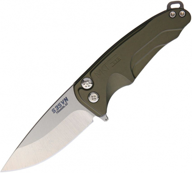 Medford Knives Smooth Criminal Button Lock Od Green