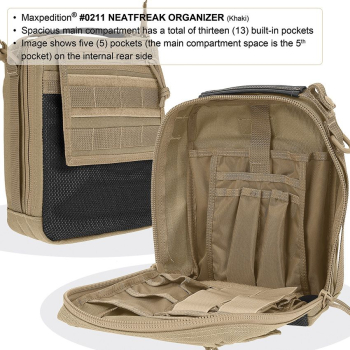 Maxpedition NeatFreak Organizer Khaki