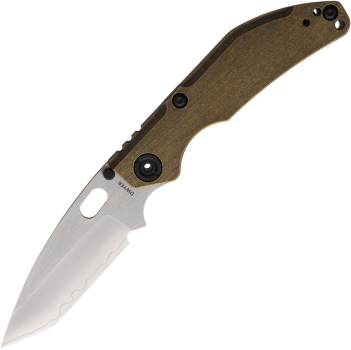 North Mountain Blade BBNM Framelock Grid Titan Bronze SLD Tanto