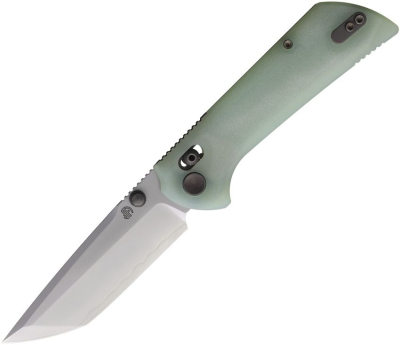 North Mountain Blades Chop Crossbar Lock G10 Jade SLD Steel