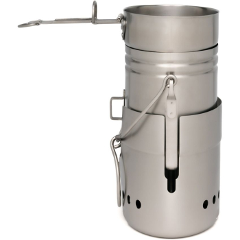 Pathfinder M40 Cook Survival Set aus edelstahl