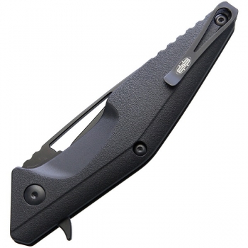 Brous Blades Division Linerlock blackout