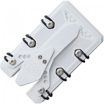 EOS Wallet 2.5 White Cerakote Titan Geldscheinklammer
