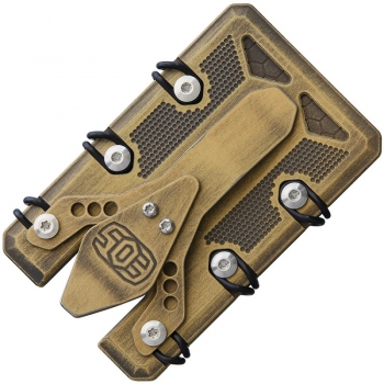 EOS Wallet 2.5 Gold Black Cerakote Geldscheinklammer  Technsiche Daten: Länge: 88,9mm Breite: 57,15mm Gold- und schwarzes Cerakote-Finish Einlage:  RFID-Blockierung Eingebauter Flaschenöffner Zusammengehalten durch 6 O-Ringe Geldscheinklammer oder Deep Ca