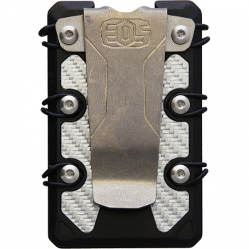 EOS Wallet 3.0 Lite Wallet Black  Kreditkartenhalter Geldscheinklammer  RFID-Blockierung und Deep carry clip