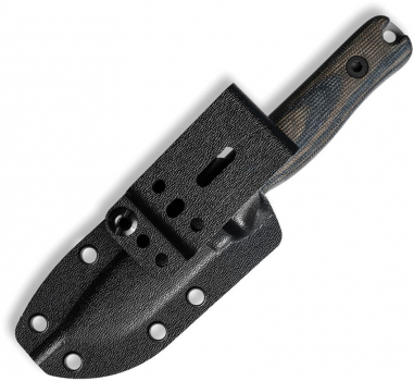 Reiff Knives F3 EDC 3V Micarta Black Green Kydex kleines EDC Messer