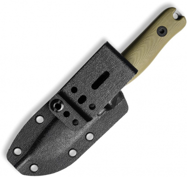 Reiff Knives F3 EDC Magna G10 Oliv Kydex kleines edc meser