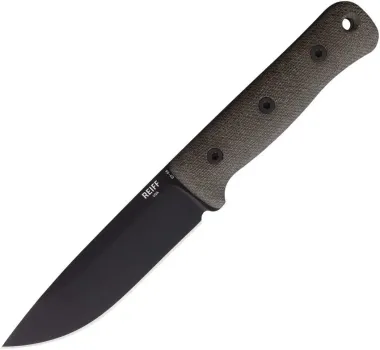 Reiff Knives F5 Gen 2 Fixed Blade Green Micarta