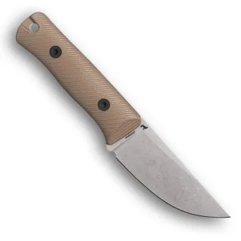 Reiff Knives RUT MagnaCut Stonewash G10 Dark Earth – Rückseite