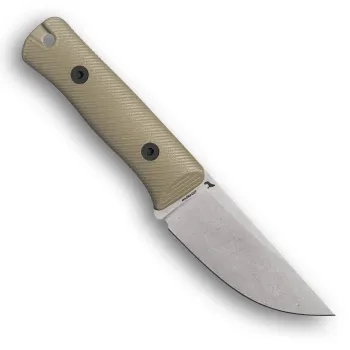 Reiff Knives RUT MagnaCut Stonewash G10 OD Green – Rückseite