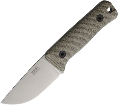 Reiff Knives RangeWolf, Reiff RangeWolf MagnaCut, RangeWolf Green Micarta, Kydex Scheide, CPM MagnaCut Messer, Outdoormesser oliv, Bushcraft Fixed Blade, Jagdmesser