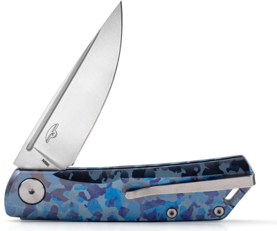 Real Steel Luna TC Slip Joint Blue Camo