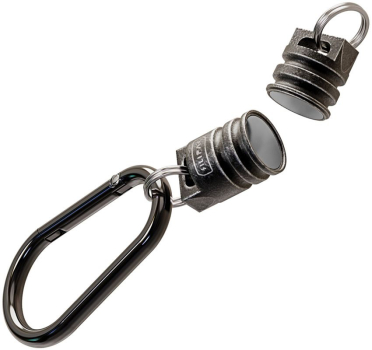 SILIPAC Schlüsselanhänger Verbinder Stahl SW Karabiner magnetisch