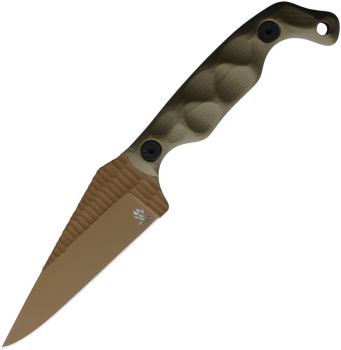 Stroup Knives Bravo 5 Fixed Green Flate Dark Earth