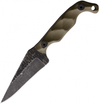 Stroup Knives Mini Fixed Blade OD Green