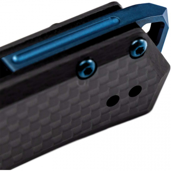 Tekto Knives F1 Alpha Linerlock Carbon Blau