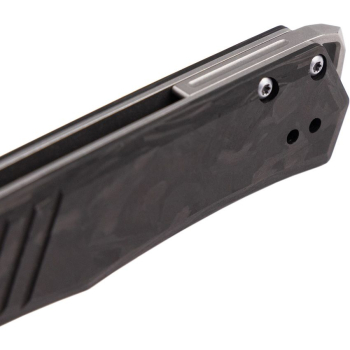 Tekto Knives F1 Alpha Linerlock Carbon Silver