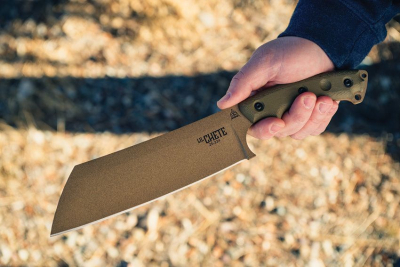 TOPS Lil Chete, TOPS Lil Chete Standard, TOPS Knives Machete, TOPS Messer 1095, Bushcraft Machete TOPS, Taktisches Outdoormesser, TOPS Knives Deutschland, Com2you-biwak, Survival Machete USA, Kydex Scheide TOPS