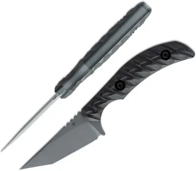 Toor Knives Shifter T Fixed Blade | CPM-M4 Tanto | SOCOM grey