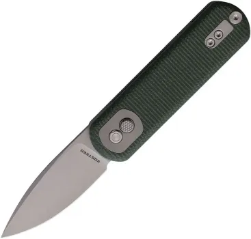 Vosteed Knives Corgi Pup Trek Lock Green