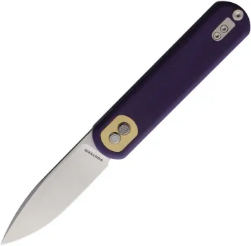 Vosteed Knives Corgi Trek Lock Purple G10