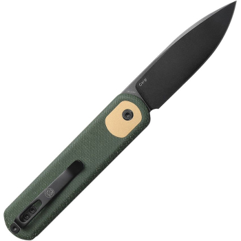 Vosteed Knives Corgi Trek Lock Green Micarta