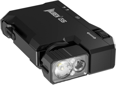 Wuben G5, EDC Taschenlampe, USB-C Lampe, flache Taschenlampe, Wuben Light Black, wiederaufladbare Lampe, Com2you-Biwak, Mini Taschenlampe Clip