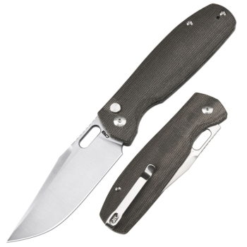 CJRB Knives J1936B-ODG Prado AR-SFII Green Micarta