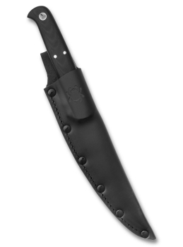 Spyderco Shelter Cove, FB52GP, Filetiermesser, Fillet Knife, 8Cr17MoV, G10 Griff, Outdoor Messer, Angelmesser, Fixed Blade, Lederscheide