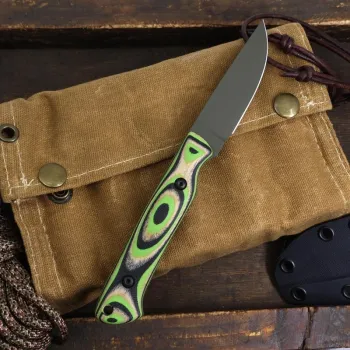 White River Small Game, White River Bakr Bilt, CPM MagnaCut Jagdmesser, Gwood Griffschalen, Owen Baker Jr Messer, Olive Green Cerakote, Com2you-biwak, Limitierte Messer 2026, Allzweck EDC Fixed, Jagdmesser exklusiv