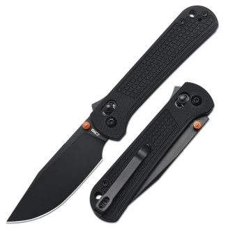 CJRB Knives J1960-BBK Bolt Black AR-RPM9 Black G10