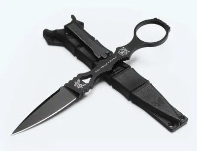Benchmade 174BK SOCP Dagger Single Edge Schwarz
