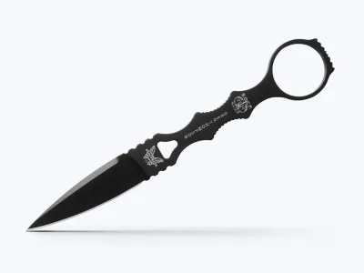 Benchmade 174BK SOCP Dagger Single Edge Schwarz – Ansicht 4