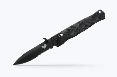 Benchmade 393SBK Mini SOCP Folder Schwarz G10 – Ansicht 4