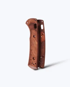 Benchmade 50259 SlipRidge Griffschalen Brown Wood