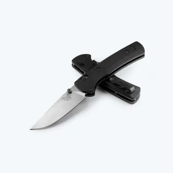 Benchmade 50261 SlipRidge Griffschalen Black Micarta – Montagebeispiel, Messer nicht enthalten