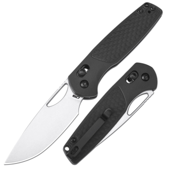 CJRB Knives J1952-BK Acacia AR-RPM9 Black FRN